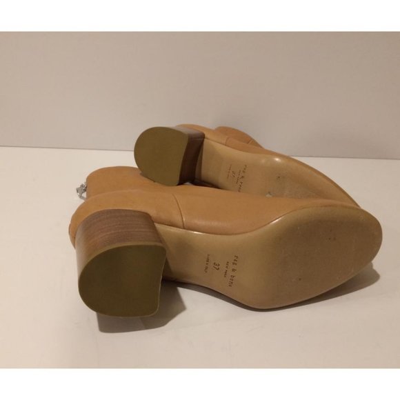 Rag and Bone New Drea Leather Ankle Boot - Picture 8 of 8